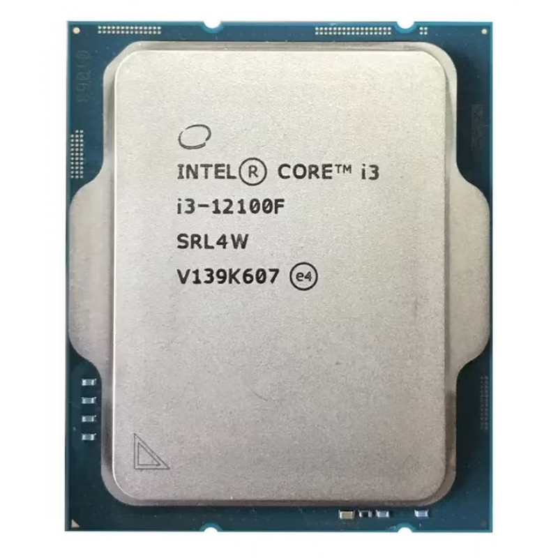 Процессор CORE I3 12100 3.30GHZ, 12MB CACHE, 4CORES, LGA1700 TRAY