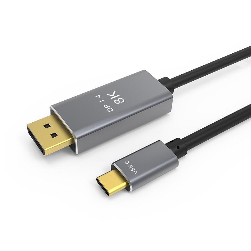 Kabel USB-C-dan DISPLAY PORT HAYSENSER 2M 8K 0793