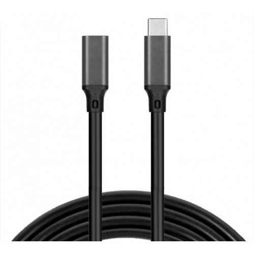 Kabel USB-C MALE-dan USB-C FEMALE 1M