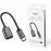Konwerter USB-C MALE-dan USB-A FEMALE (OTG) YESIDO