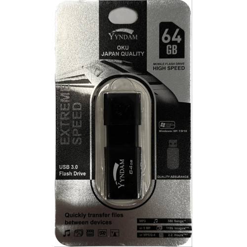 FLASH DRIVE USB3.0 YYNDAM 64GB