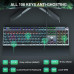 WIRED MECHANICAL KEYBOARD AULA F2088 USB