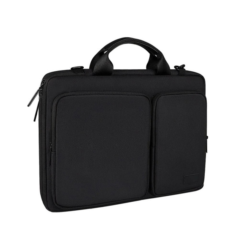 Noutbuk sumka 2-POCKET BLACK