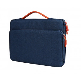 Notebook bag BROWN-BLUE