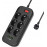 SURGE PROTECTOR LIGHTWAVE EXT-64U 6-OUT 4-USB 2M 2500W