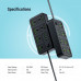 POWER SOCKET PORODO 6ACPS1C3A 6*OUT , 1*USB-C, 3*USB-A