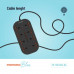 POWER SOCKET PORODO FWC035 8*OUT , 1*USB-C, 3*USB-A