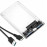 HDD ENCLOSURE TRANSPARENT 2.5" SATA USB 3.0