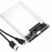 2.5" SATA USB 3.0 üçin gaty disk korpusy