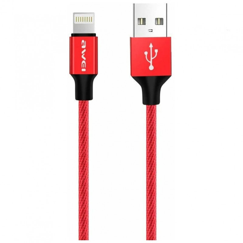 Кабель USB 2.0 на IPHONE6 AWEI 1M CL-60