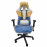 GAMING CHAIR BLUE-YELLOW