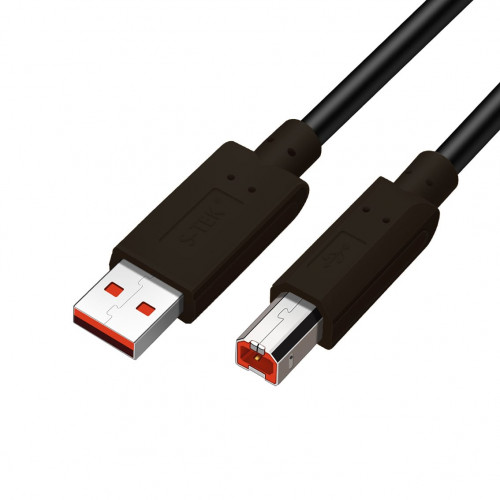 USB 2.0 Кабель принтера S-TEK 1.8M BLISTER