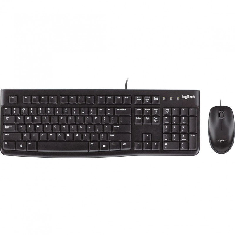 WIRED Keyboard+Mouse LOGITECH MK120