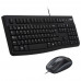 WIRED Keyboard+Mouse LOGITECH MK120